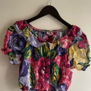 True Vintage Crop Top